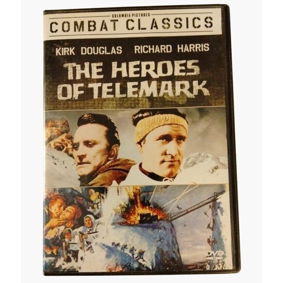 The Heroes Of Telemark DVD Kirk Douglas Columbia Combat Classic 1965 - Picture 1 of 3
